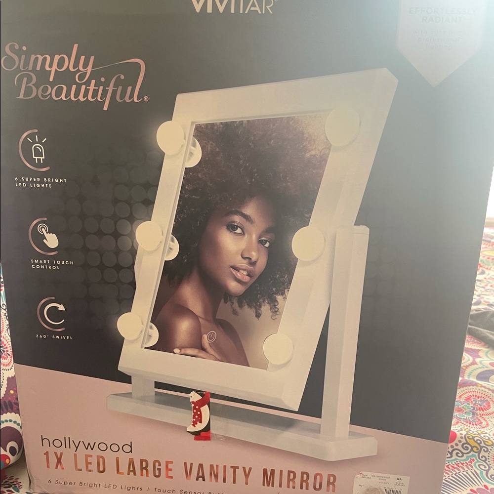 Simply Beautiful Vanity Mirror with LED Lights’